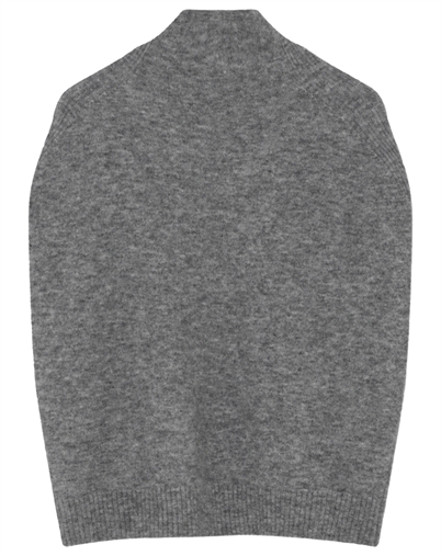 Day Birger et Mikkelsen - Frodie Strikvest - Grey Melange